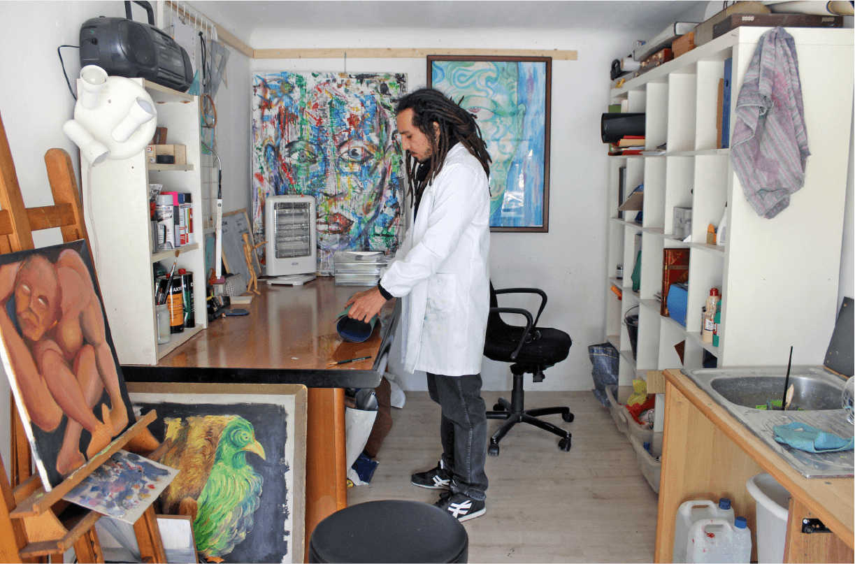 luigi cona lavora nello studio datass